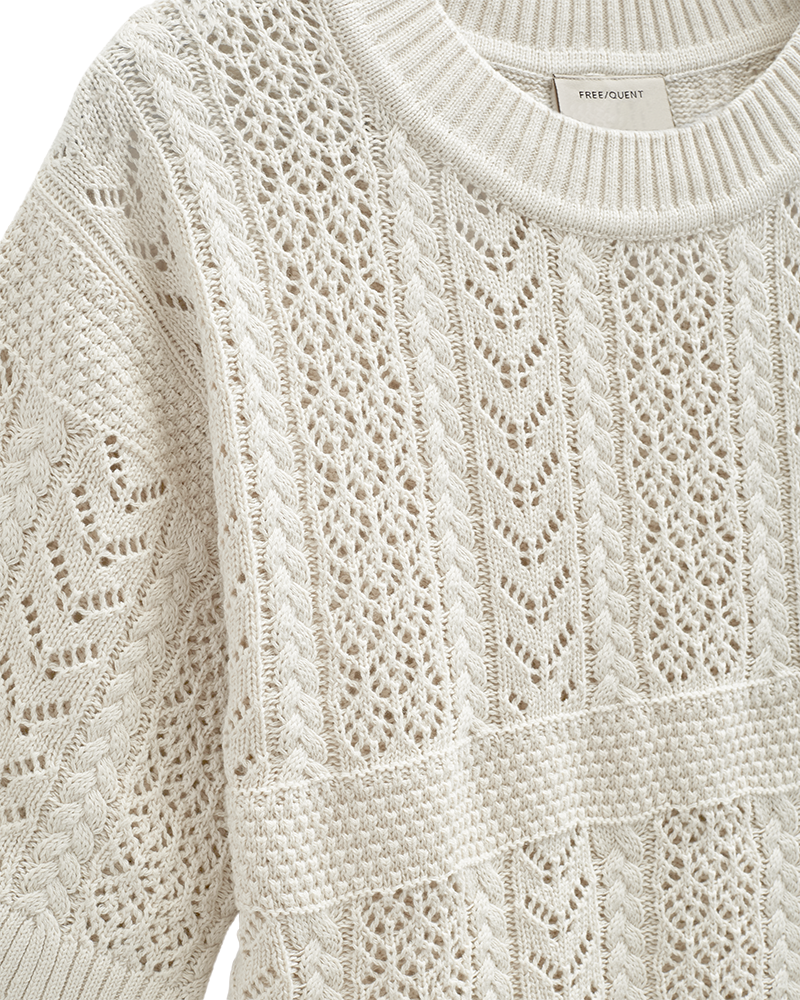 FQARWEN-PULLOVER Beige