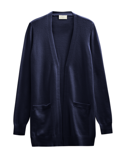 Fqagnes-Cardigan Blå