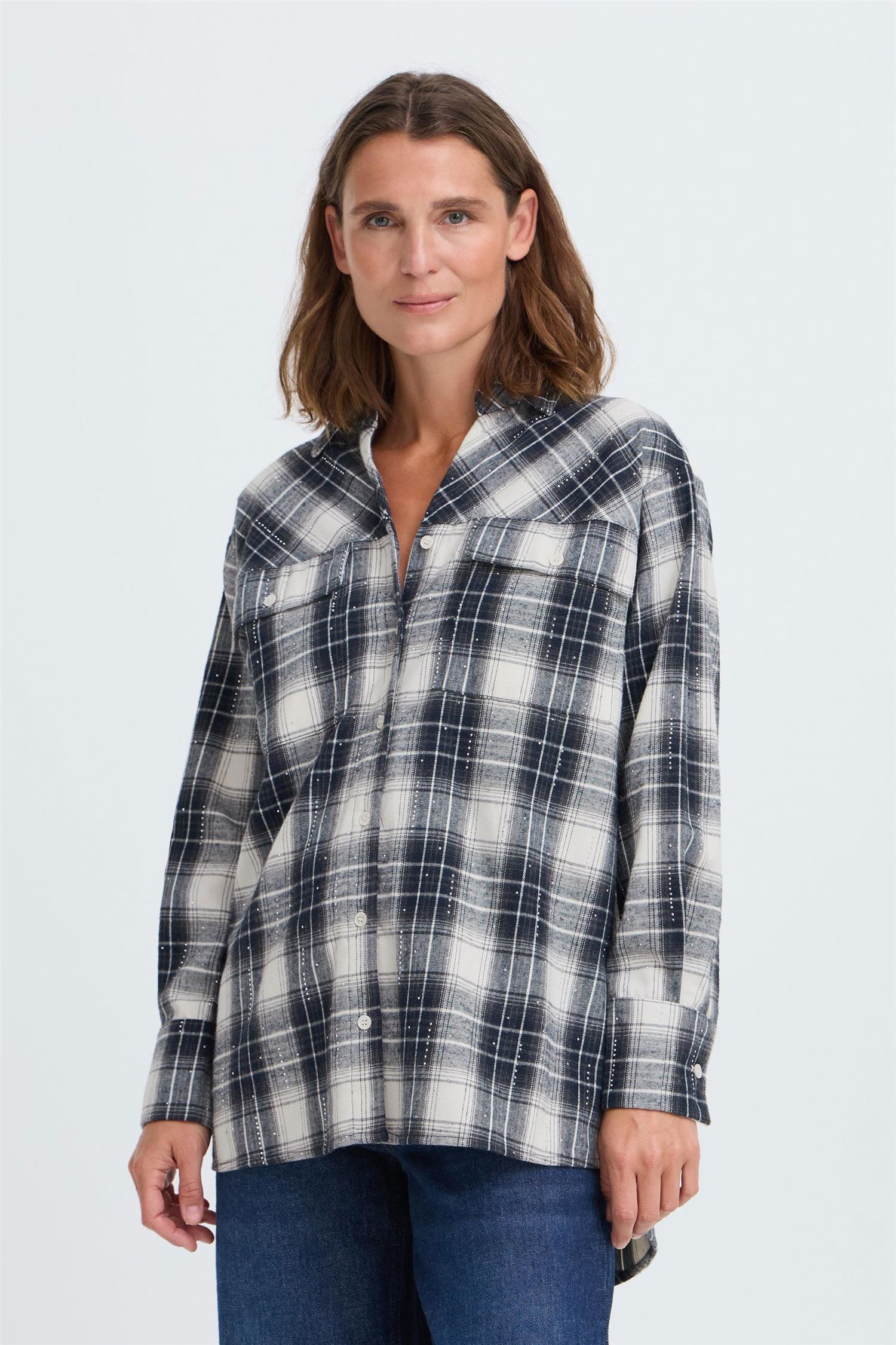Pzkamma Oversized Shirt Flerfarget