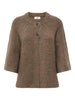 Jdycady 3/4 O-Neck Cape Cardigan Knt Brun