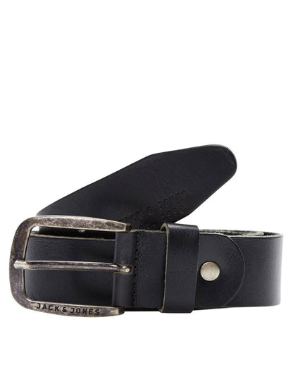 Jacpaul Leather Belt Noos Sort