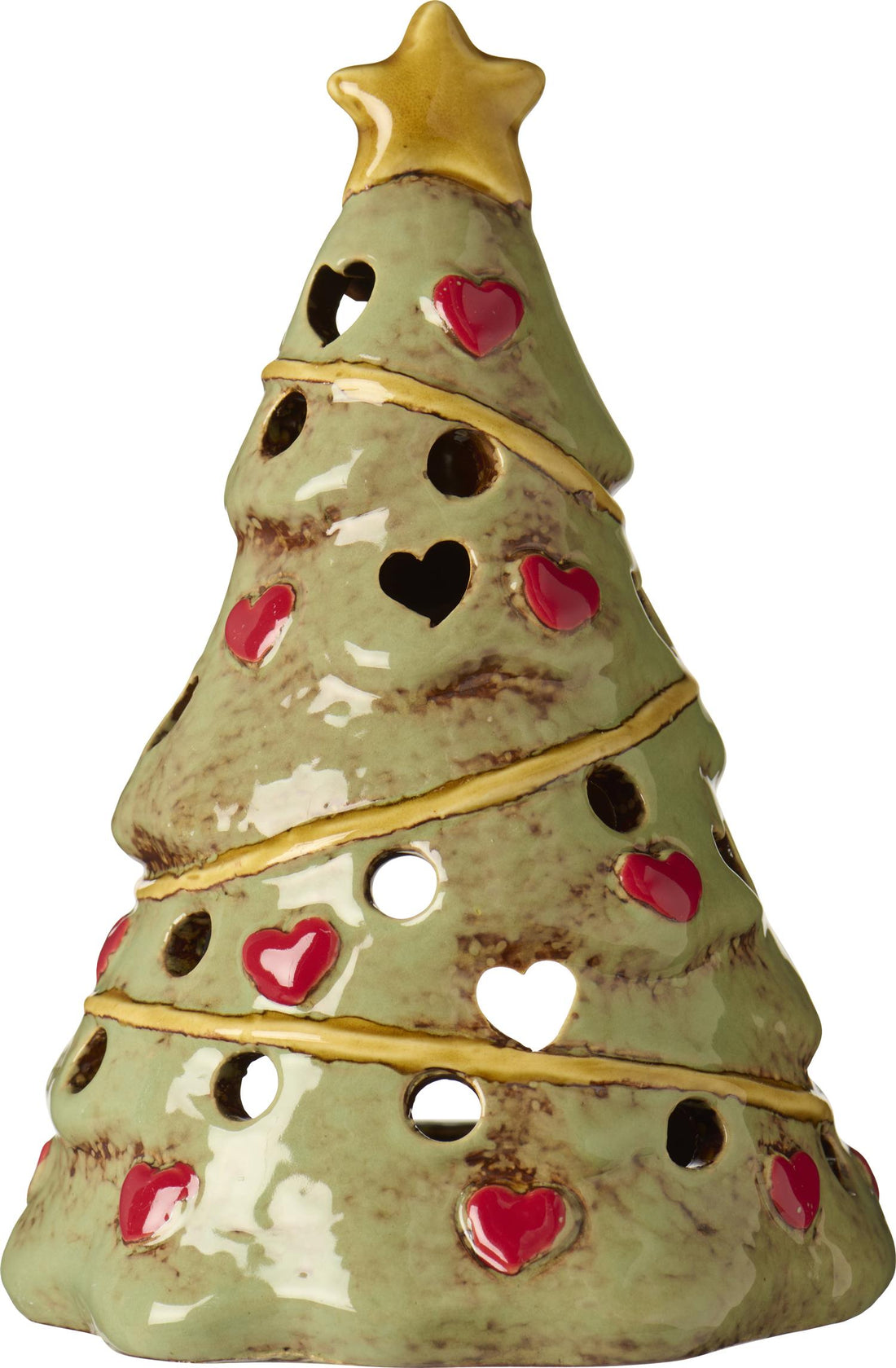 Juletre stående stillenatt