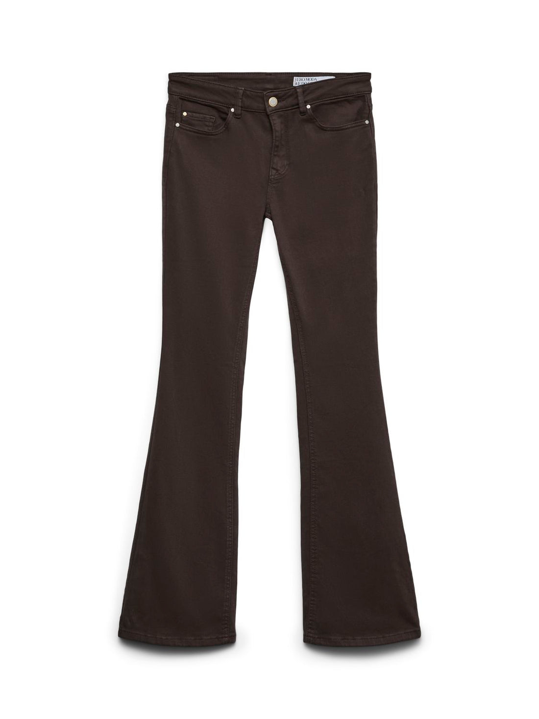 Vmflash Mr Flared Jeans Color Ga Noos Brun