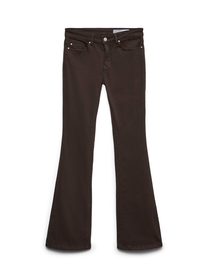 Vmflash Mr Flared Jeans Color Ga Noos Brun