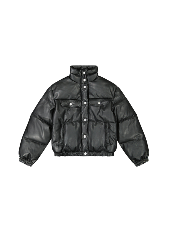 Rider Puffer Jacket Svart