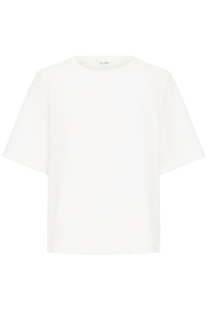 Pzbrea Ss Tshirt Hvit