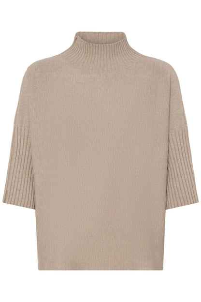 Sbiris Knit Blouse Beige