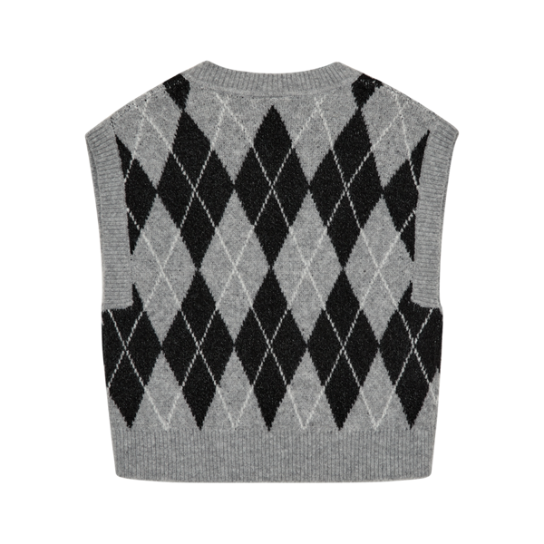 FQVESPER-WAISTCOAT Grå