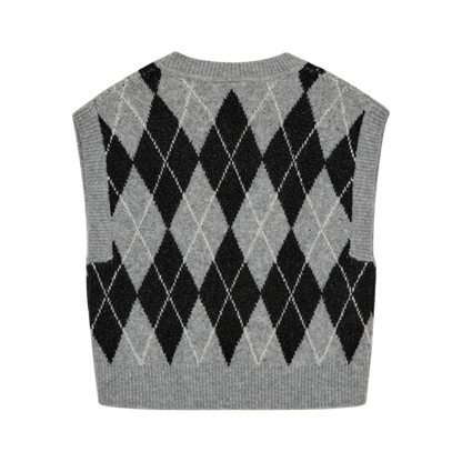 FQVESPER-WAISTCOAT Grå