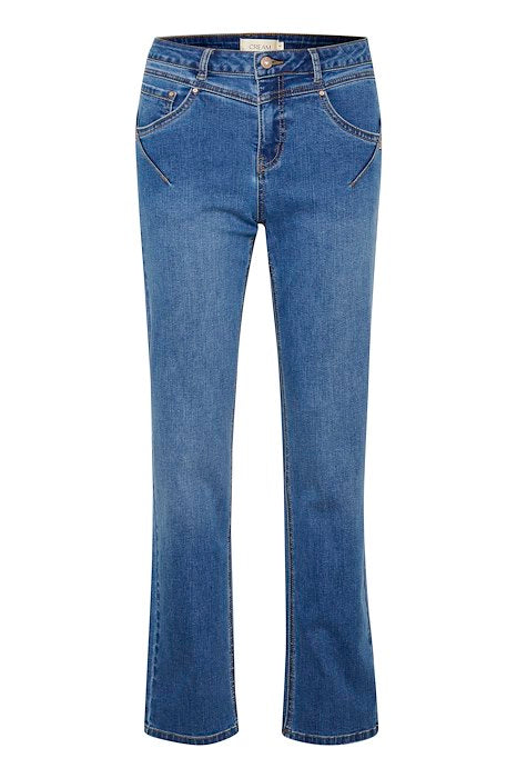 CRAMALIE STRAIGHT Medium Blue Denim