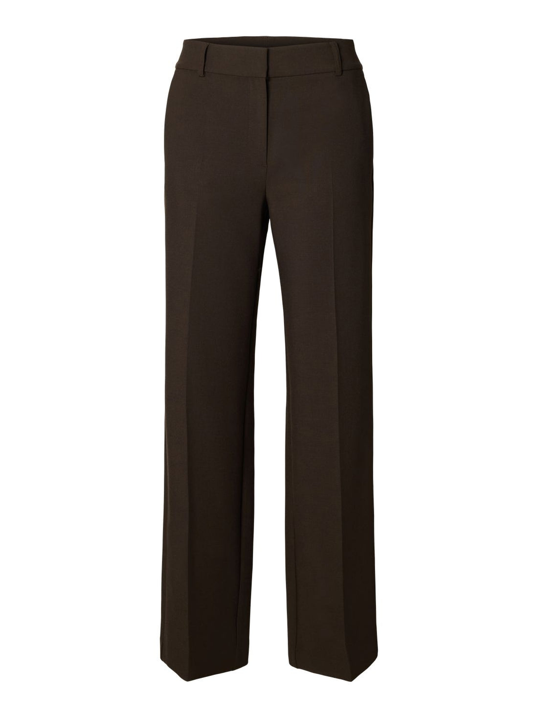 Slwrita Mw Wide Pant Mel Noos Brun