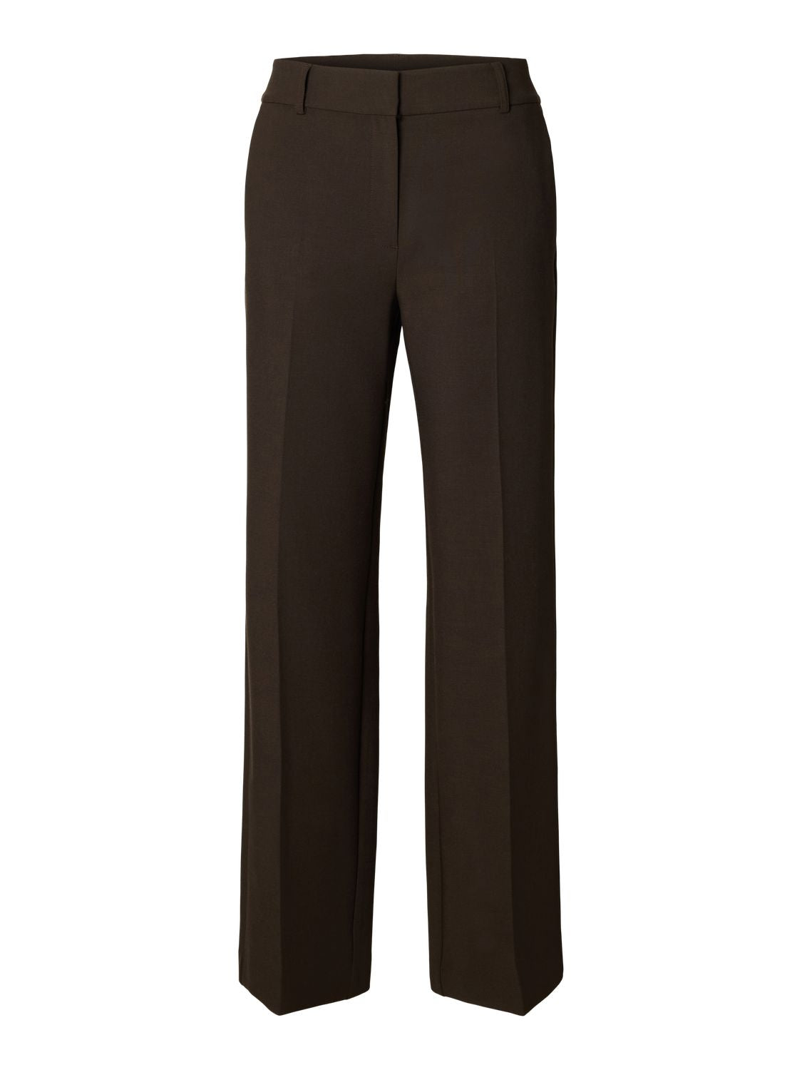 Slwrita Mw Wide Pant Mel Noos Brun