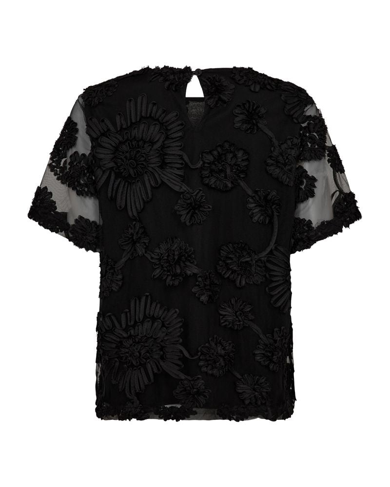 Fqsira-Blouse Sort