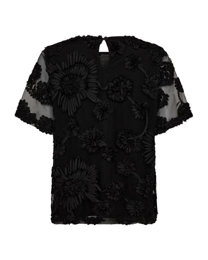 Fqsira-Blouse Sort