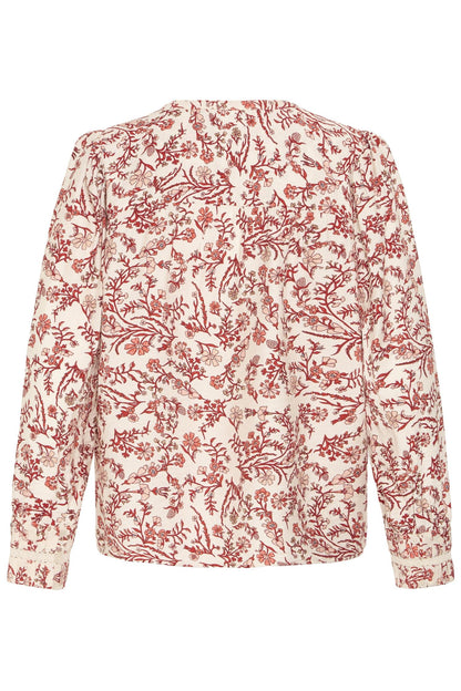 Pzabrina Blouse Rød