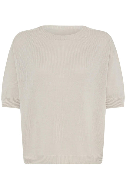 Sbxtikka Knit Blouse Beige