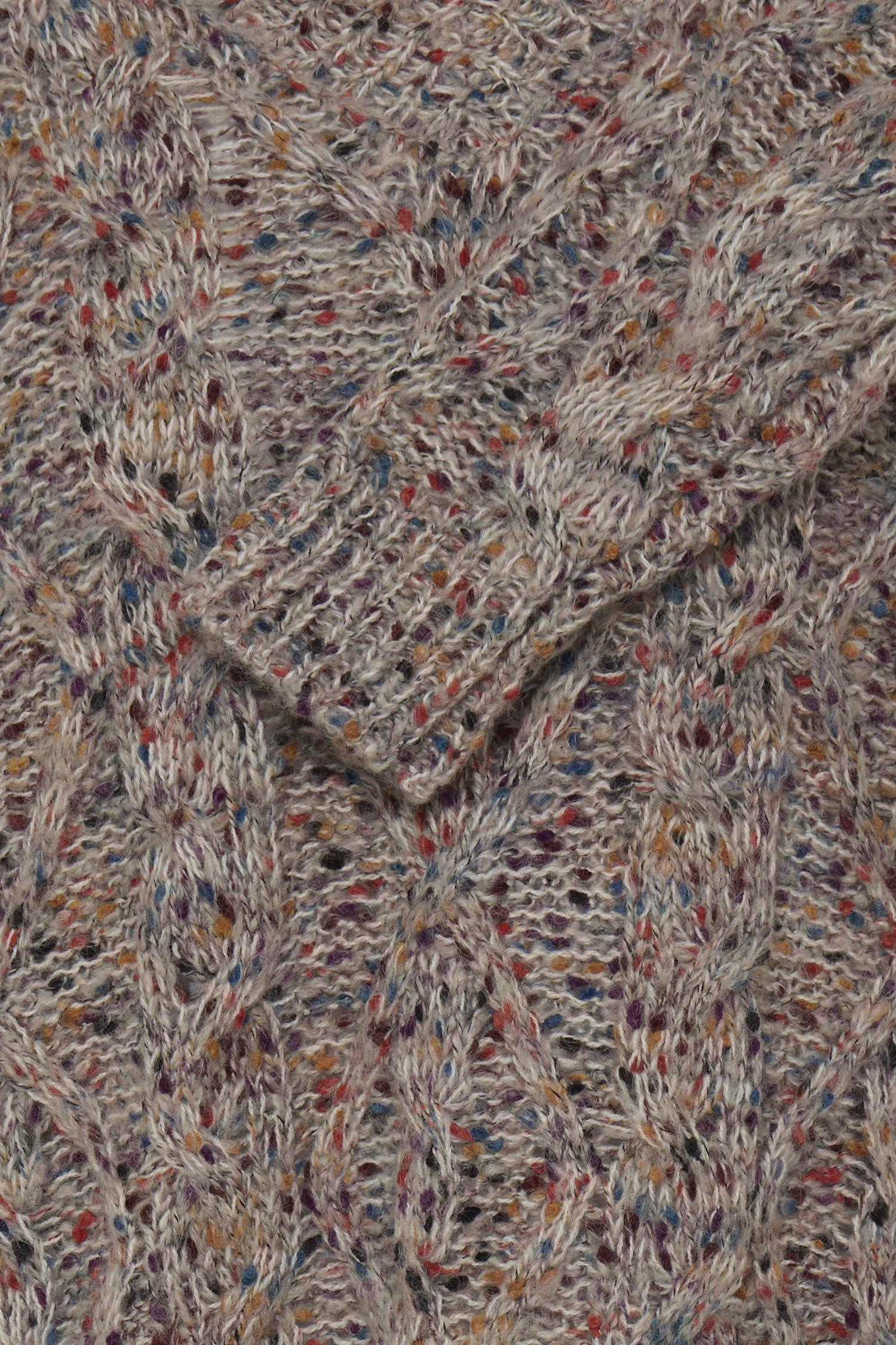 Pzelin Multicolour Pullover Brun