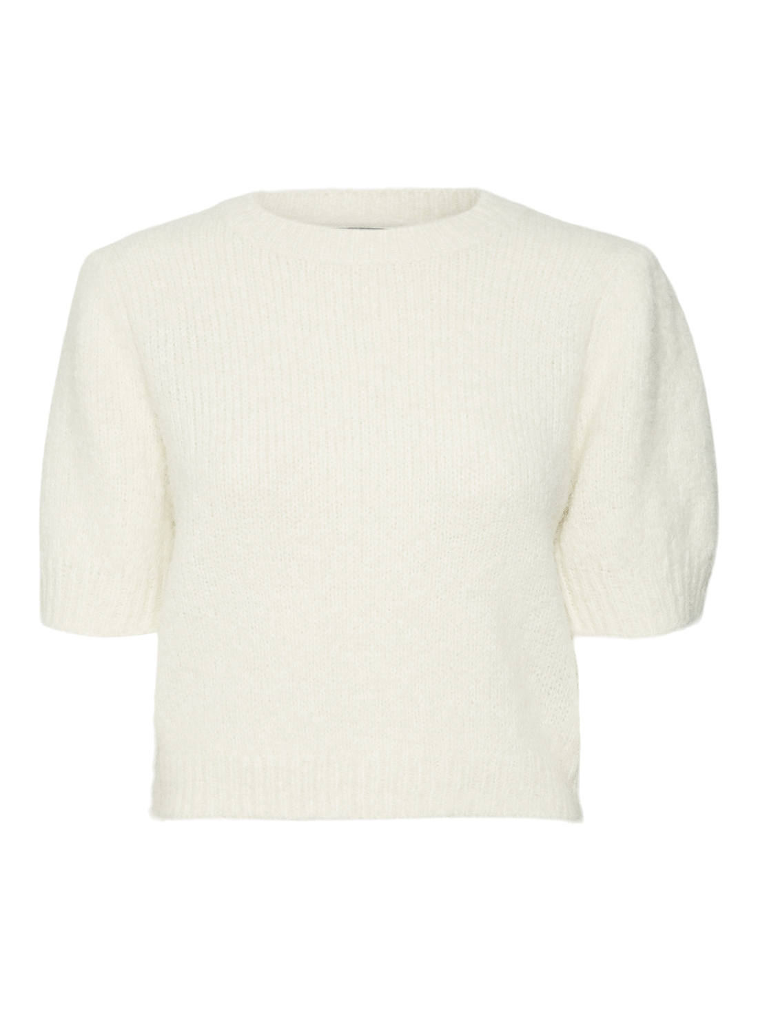 VMNOVAH SS O-NECK PUFF PULLOVER GA NOOS Hvit