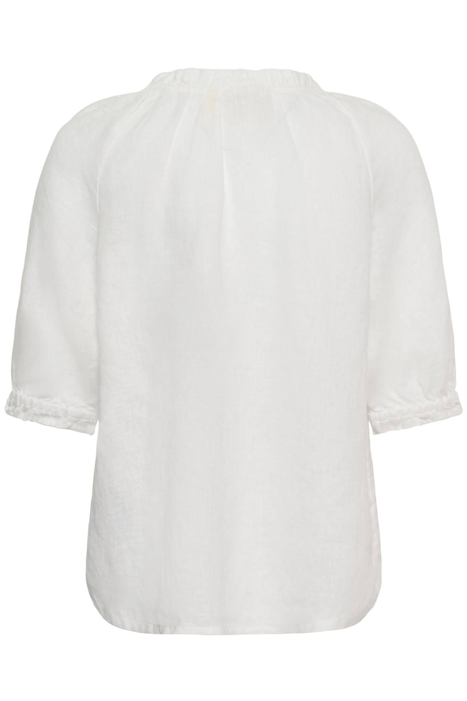 Crbellis Lace Blouse Hvit