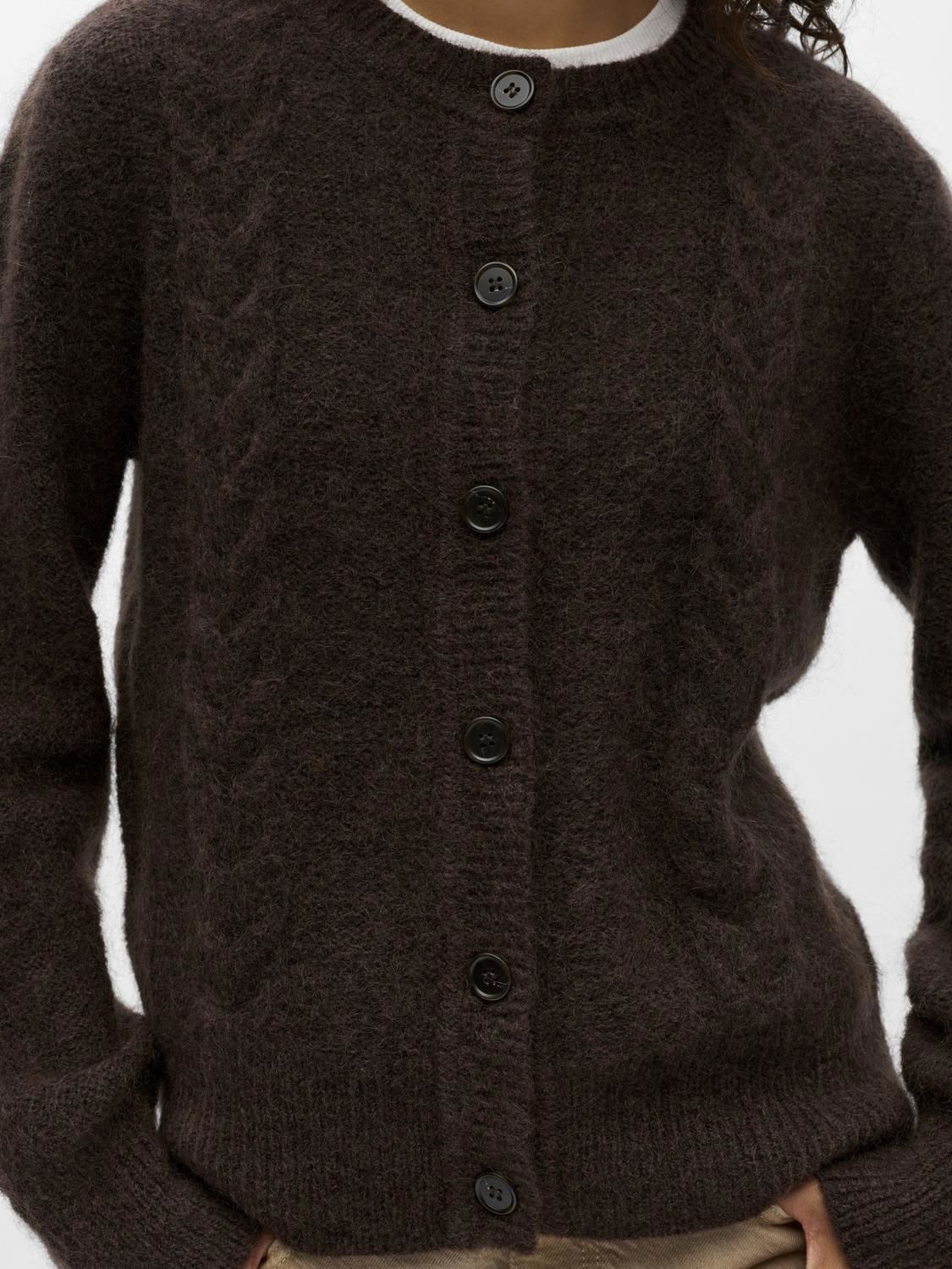 Objnete Re Knit Cardigan E Div 26 Brun