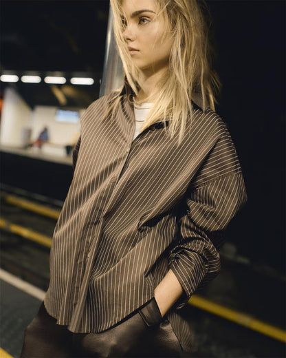 Bibi B Stripe Brun