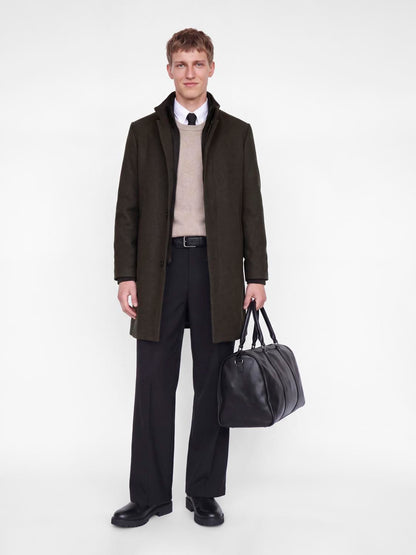 Jprmelton Wool Blend Coat Aw26 Sn Brun
