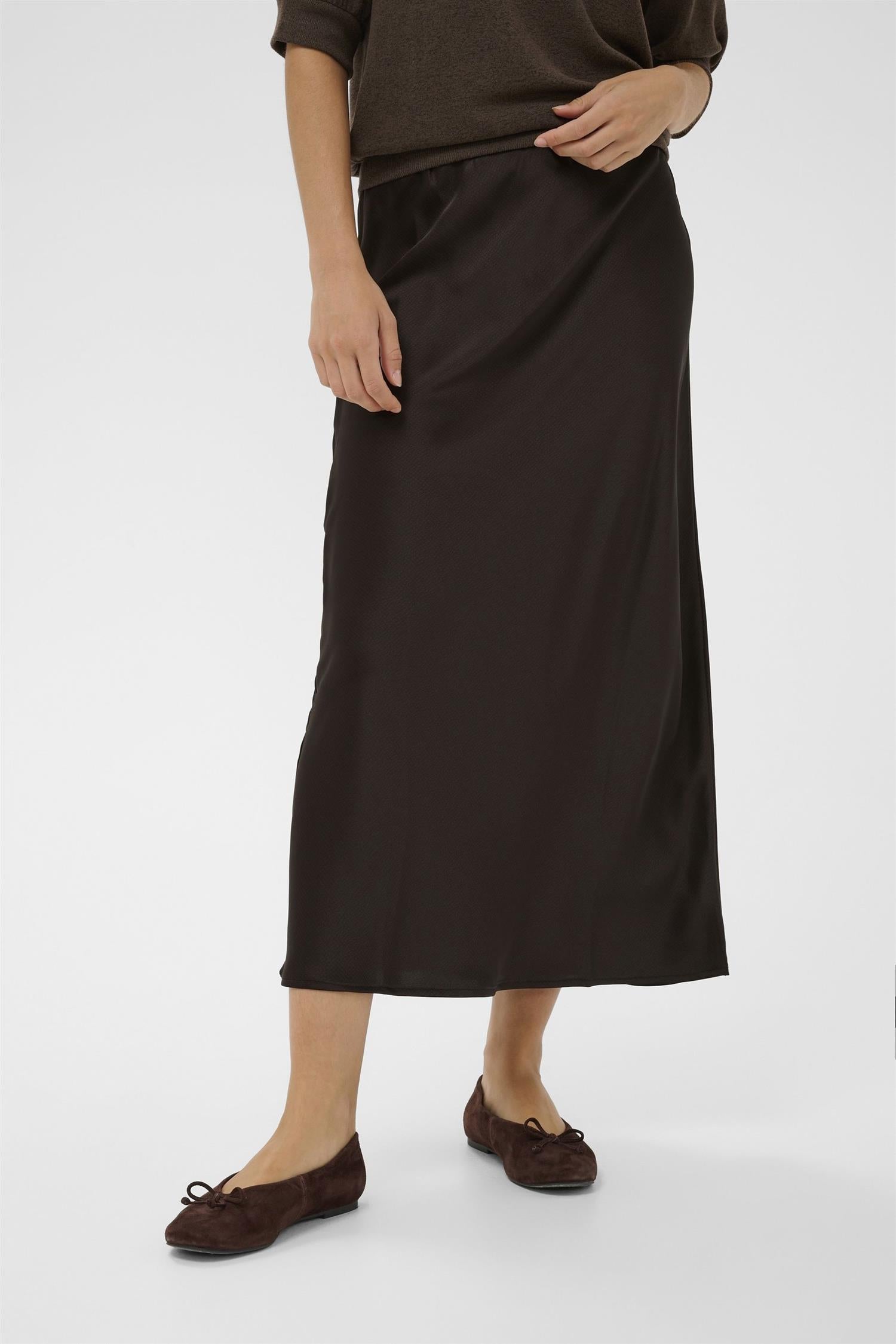 Kalotte Skirt Brun