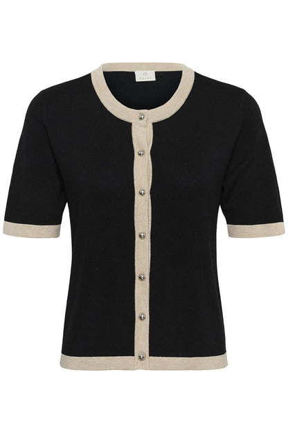 Kalizza Contrast Cardigan Sort