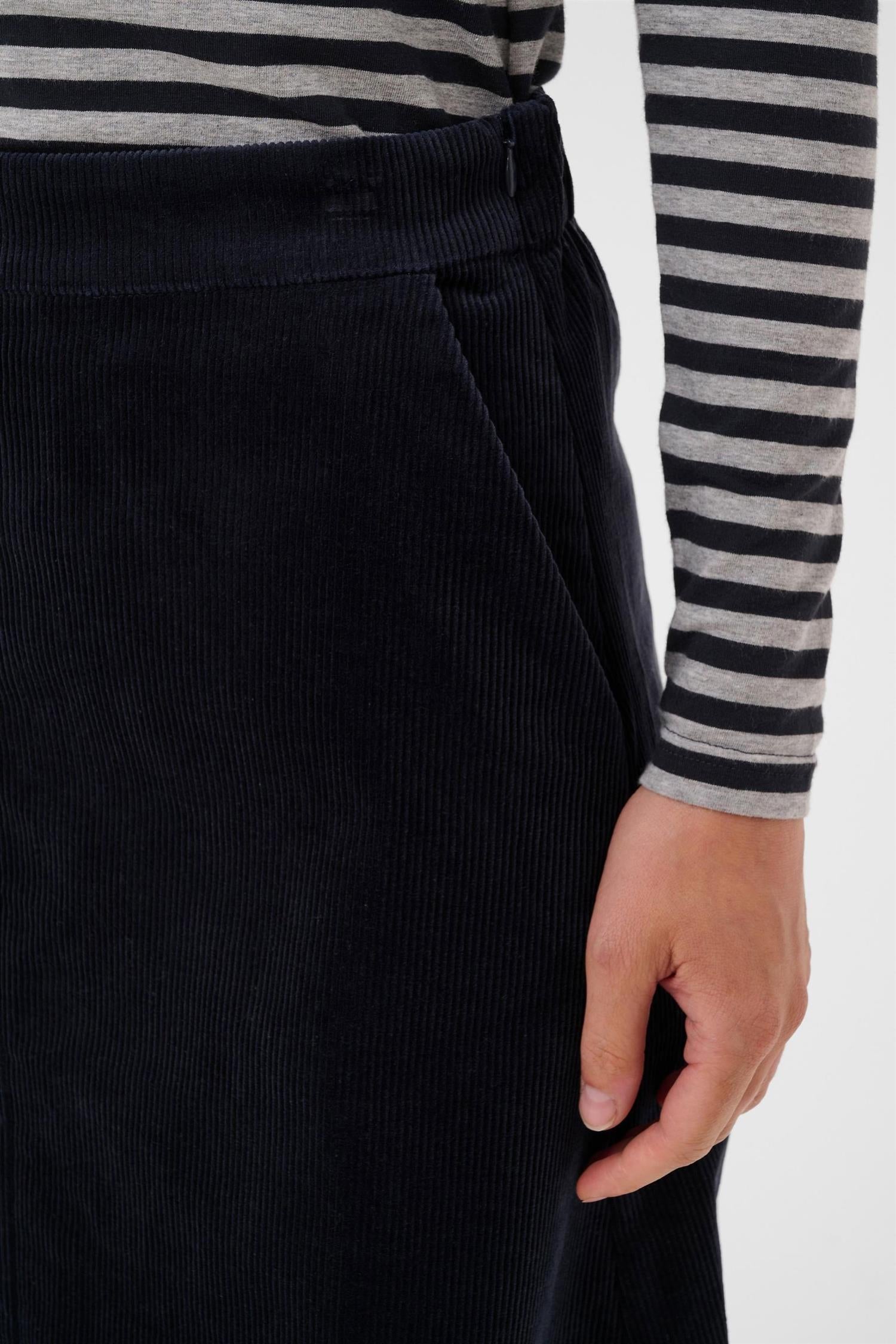 Lingspw Skirt Blå