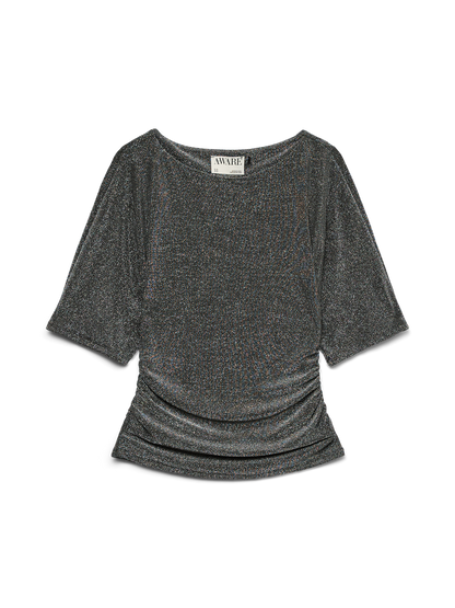 Awursula 2/4 Boatneck Top Sort
