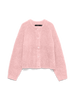 Vmcarmen Ls O-Neck Cardigan Lyserosa