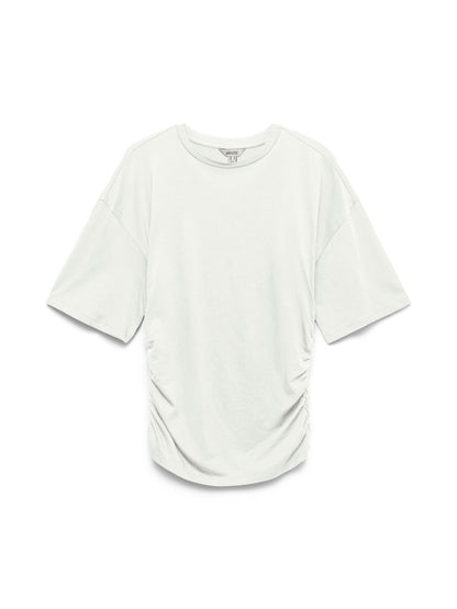 Awnavaro 2/4 O-Neck Top Noos Hvit