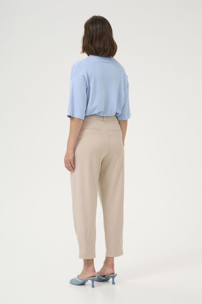 Kamerle Pants Cropped Beige