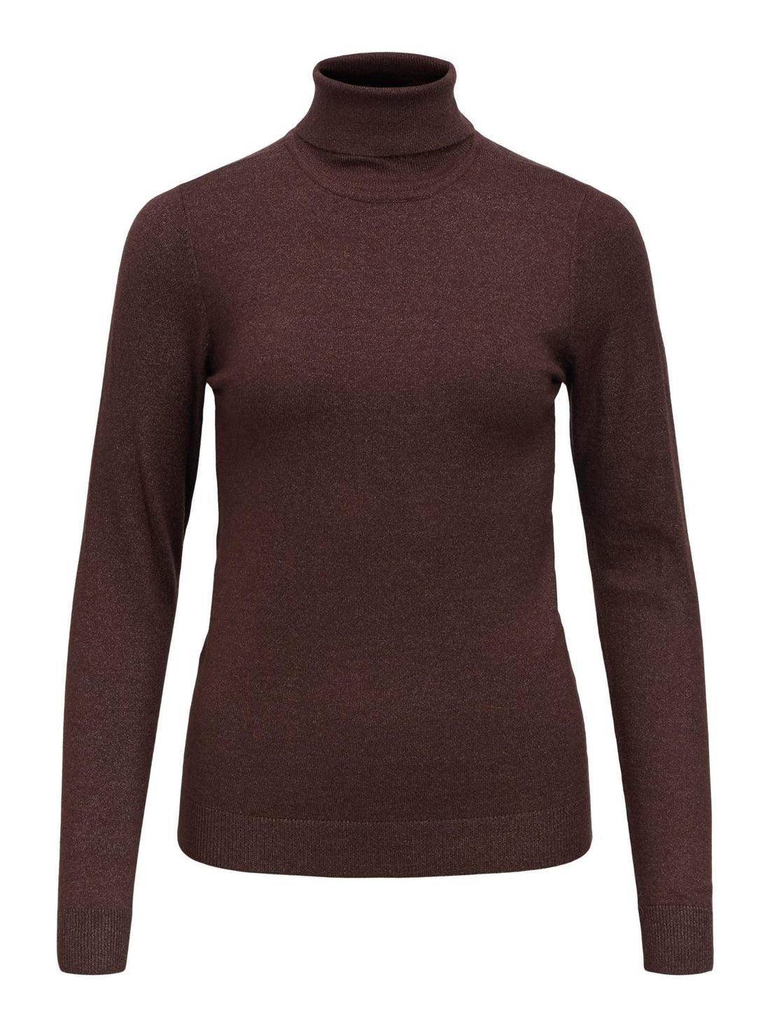 Objthess L/s Rollneck Knit Pullover Noos Brun