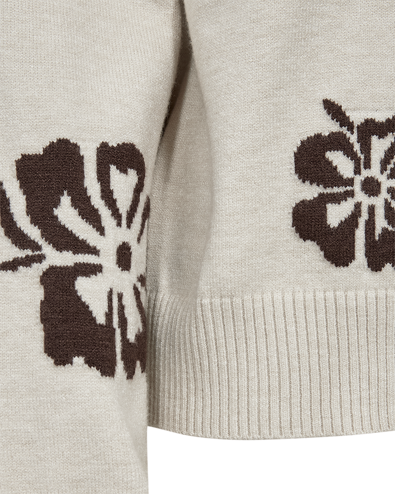 Fqalpi-Pullover Beige