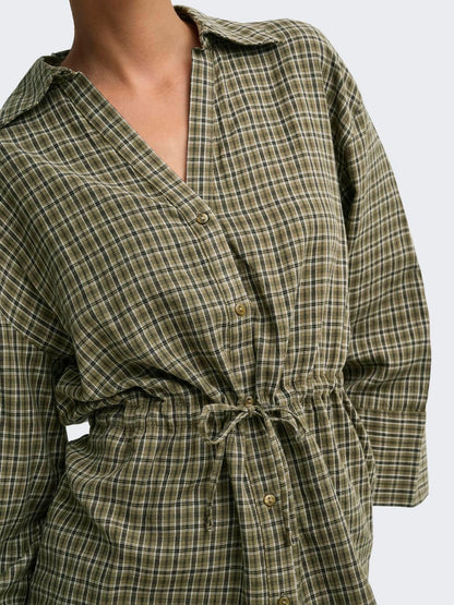 Jdyrikka 7/8 Tunnel Shirt Wvn Beige