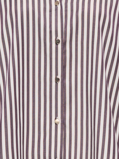 Jdyvesper L/s Lurex Shirt Wvn Brun