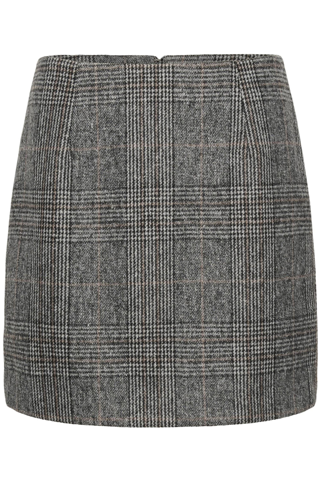 Kavivian Pencil Skirt Grey Prince Of Wales Check
