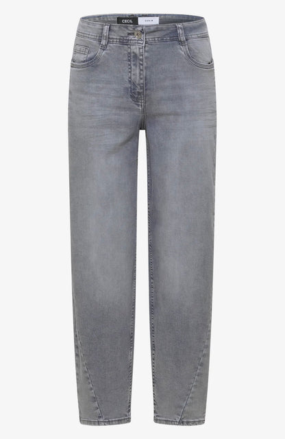 Scarlett barrel grey Grå