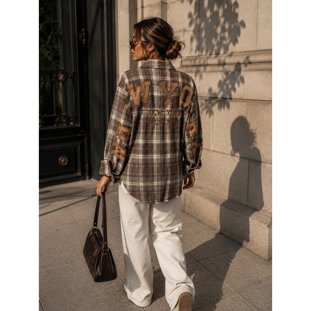 Lumber Jack shirt w NYC Brun