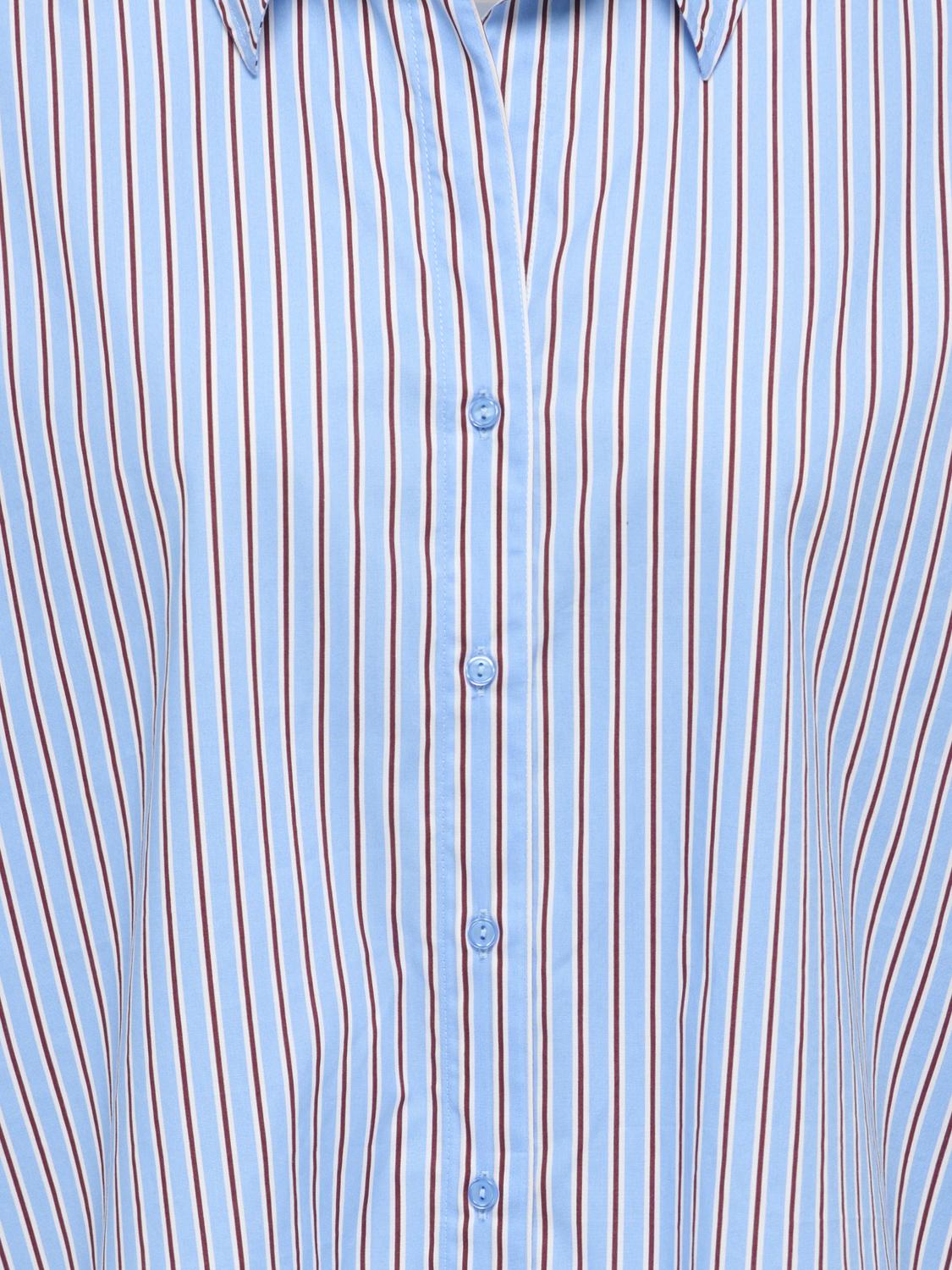 Onloregon Nano Ls Shirt Wvn Blå