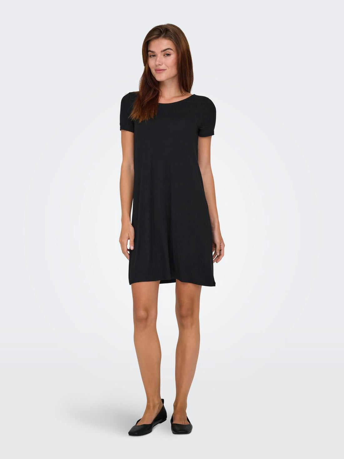 Onlbera Back Lace Up S/s Dress Jrs Noos Sort