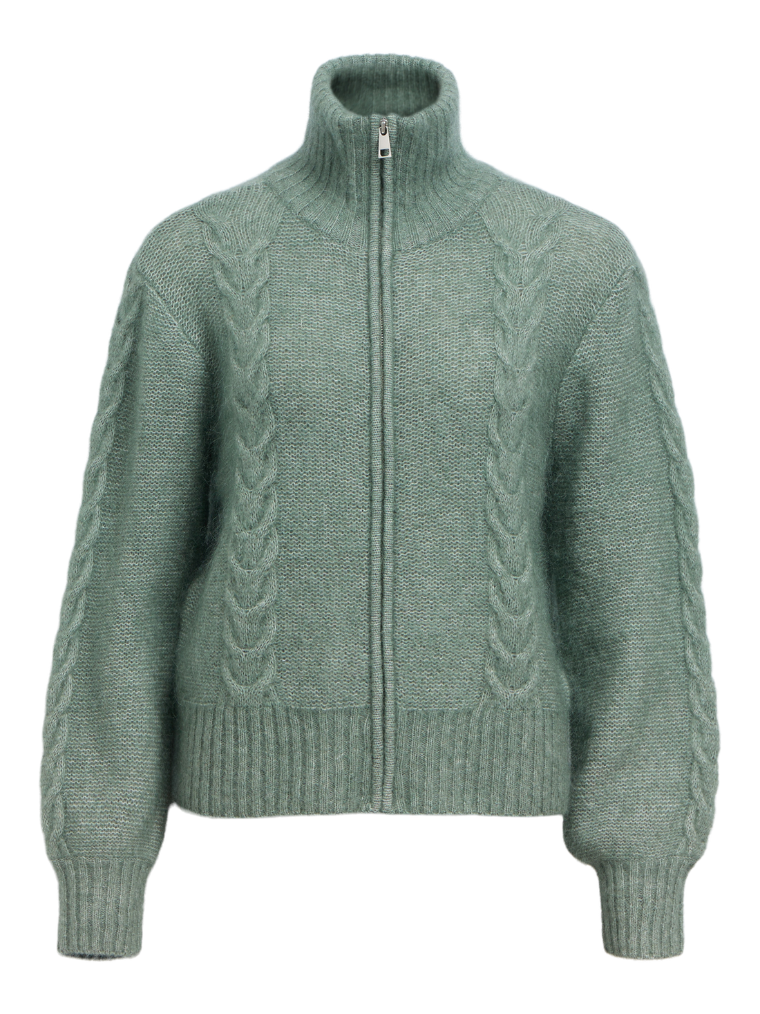 Objnete Lo Knit Cardigan Noos Mellomgrønn