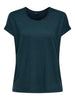 ONLMOSTER S/S O-NECK TOP NOOS JRS Mørketurkis