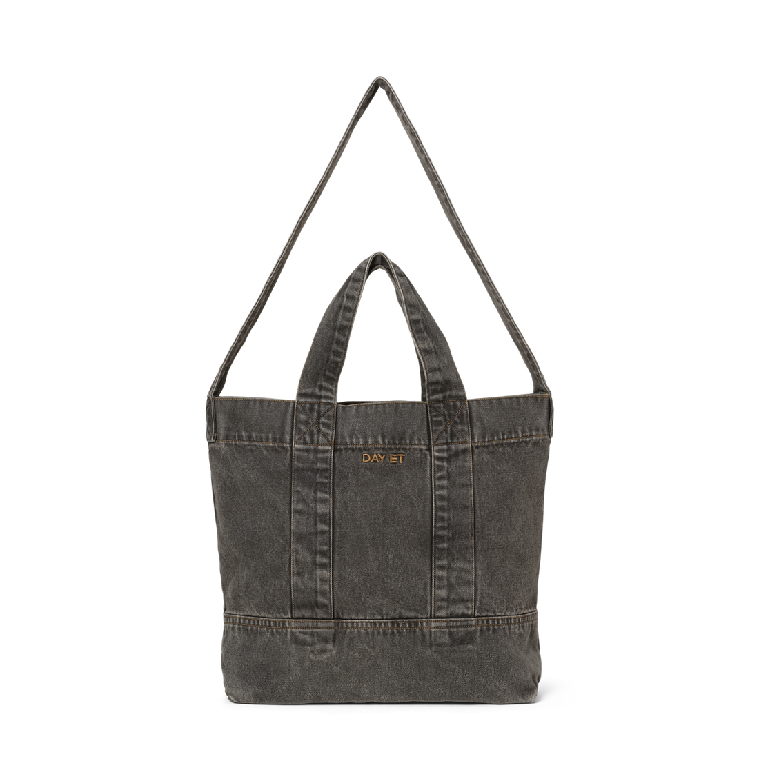 Day Washed Denim Cross Body Grå