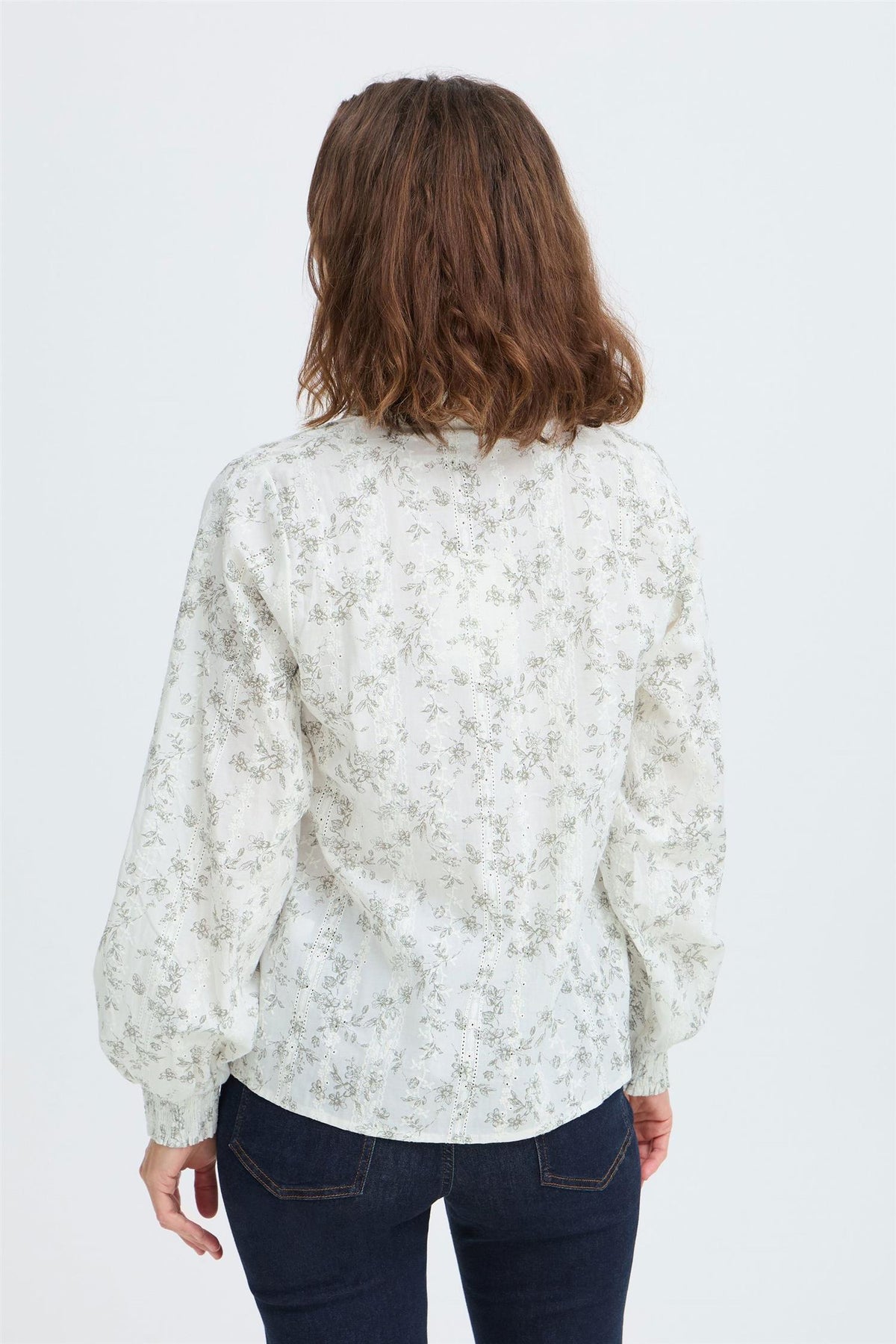 Pzdeborah Ls Blouse Beige
