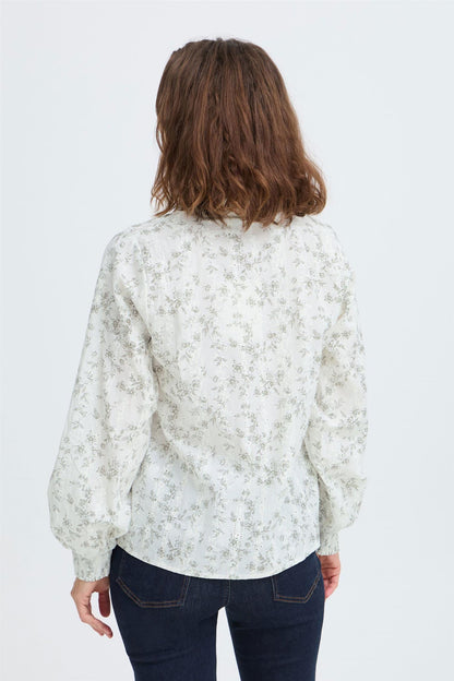 Pzdeborah Ls Blouse Beige