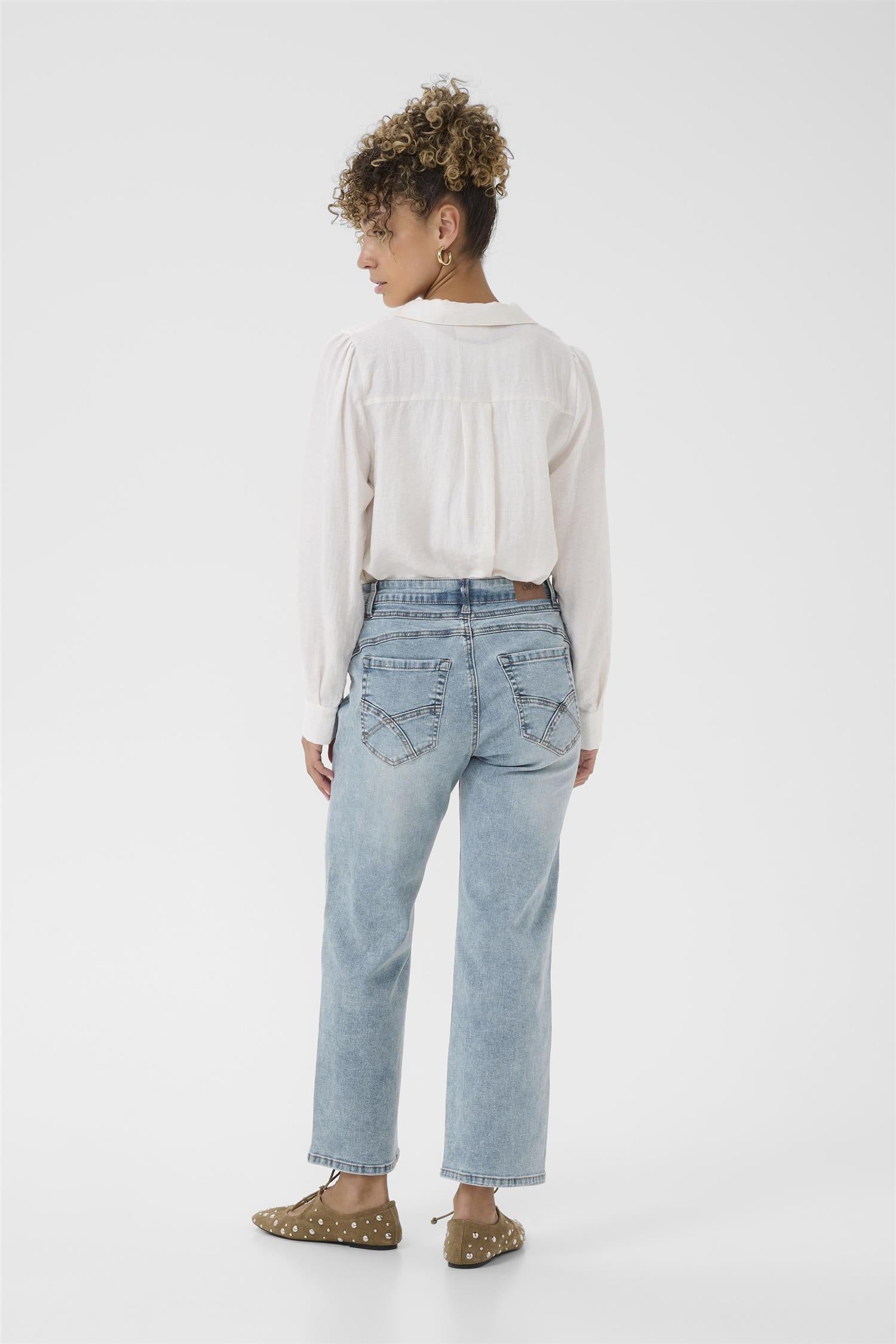 Crlisa Straight 7/8 Jeans - Coco Fit Blå