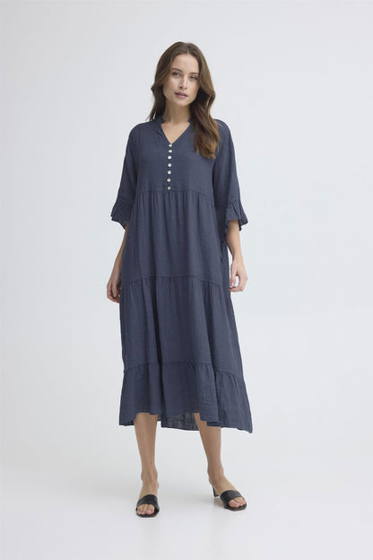 Sbfontanelle Long Dress Marine