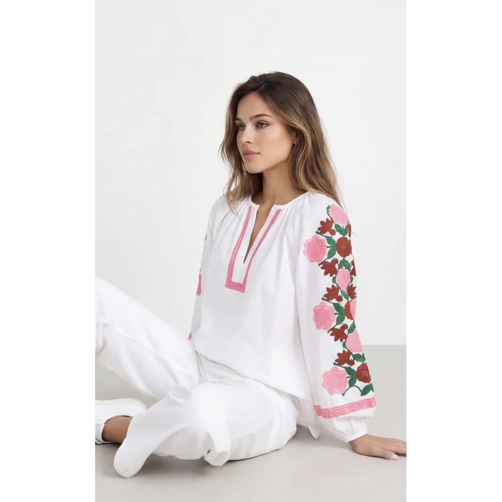 BOHEME COTTON SHIRT 9318 Hvit